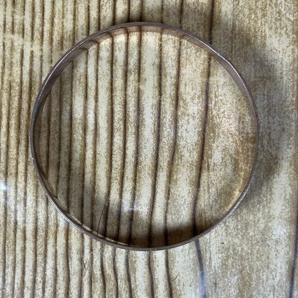 Copper Cuff Bracelets Unisex Adjustable Healing Jewelry Set of 3 Handmade - Picture 5 of 13